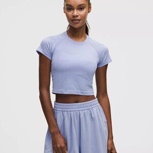 Swiftly Tech cropped short sleeve